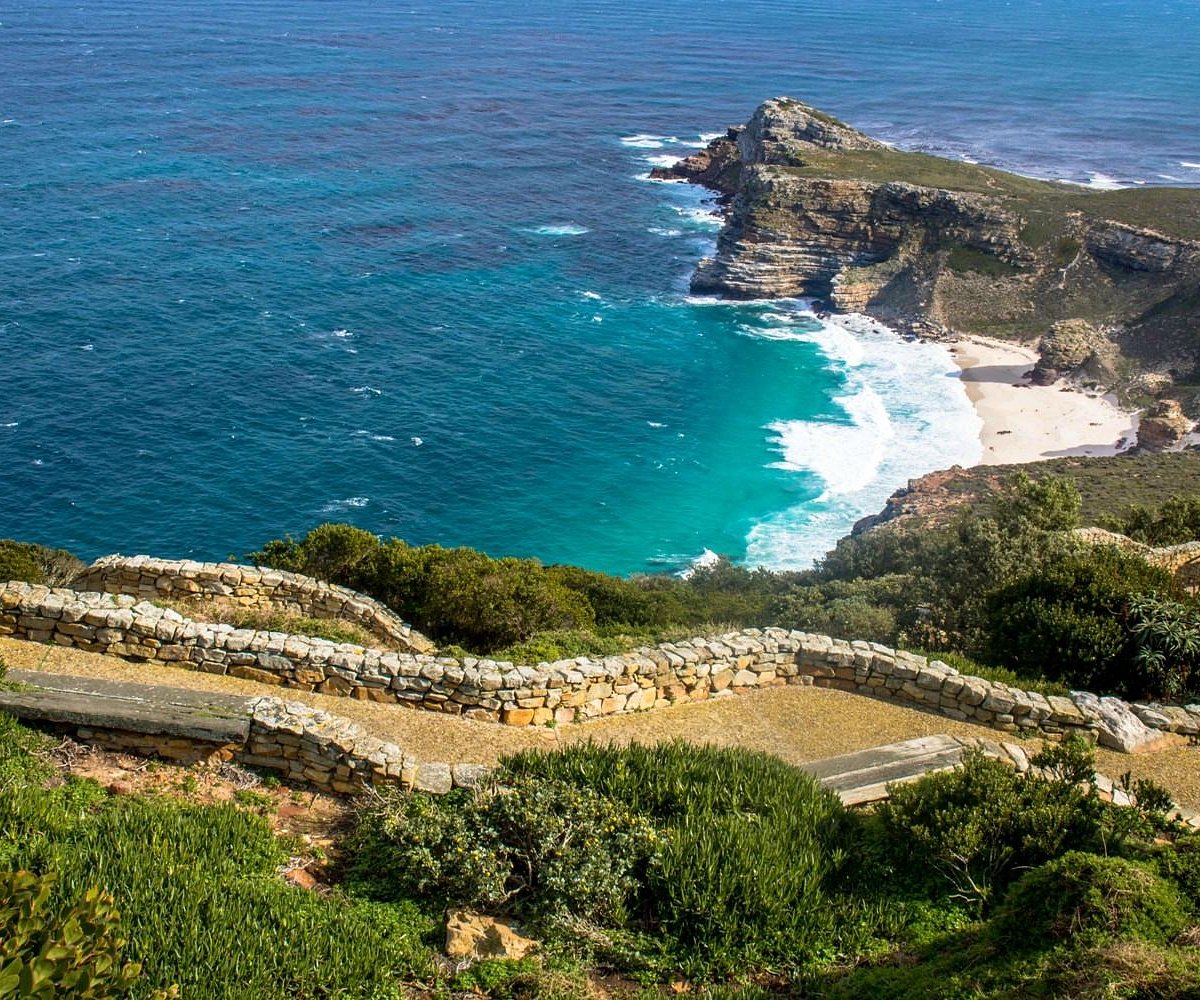 aerial picture of Cape Point