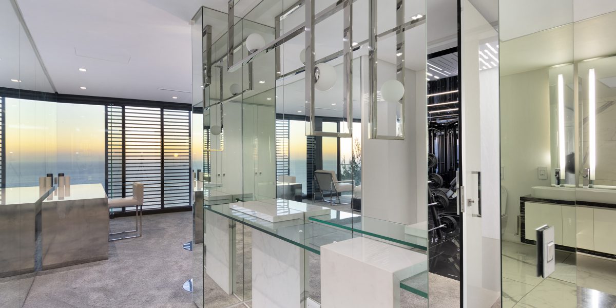 Open plan view