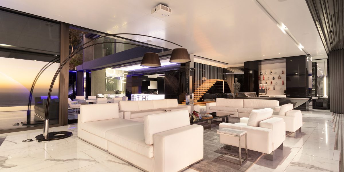 Lounge and view