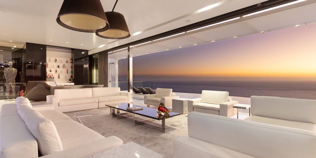 Lounge and view