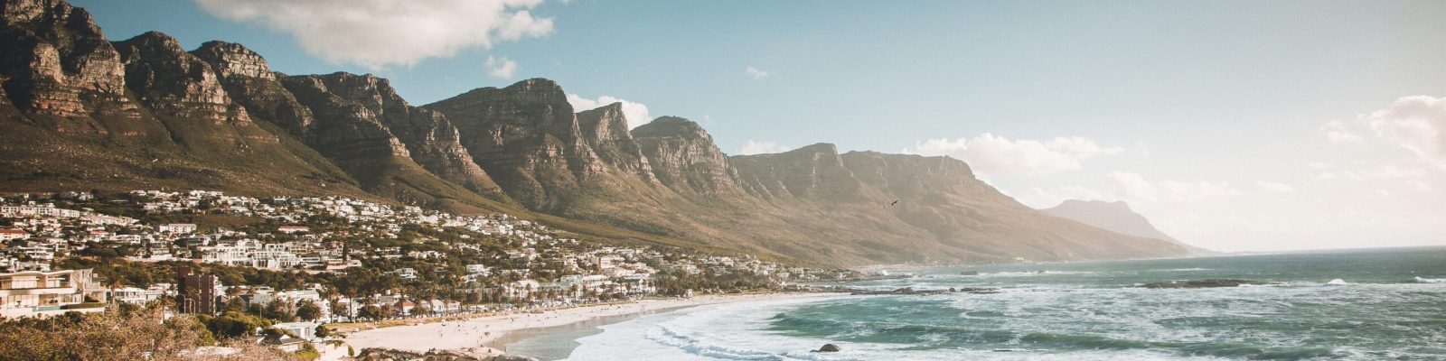 Camps Bay from roadside lookout point